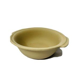Pampered Chef Family Heritage Stoneware USA Large Heavy 12" Mixing & Baking Bowl